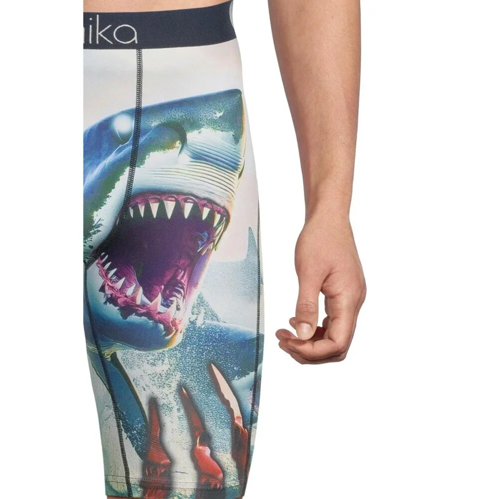 Ethika Underwear Mens Medium Multi Jaw Dropped Graphic Print Boxer Brief GBO2828
